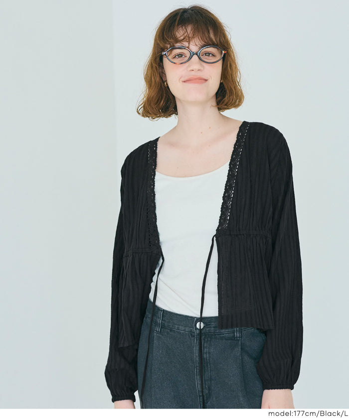 コットンドビーストライプブラウス レディース メール便不可 – coca