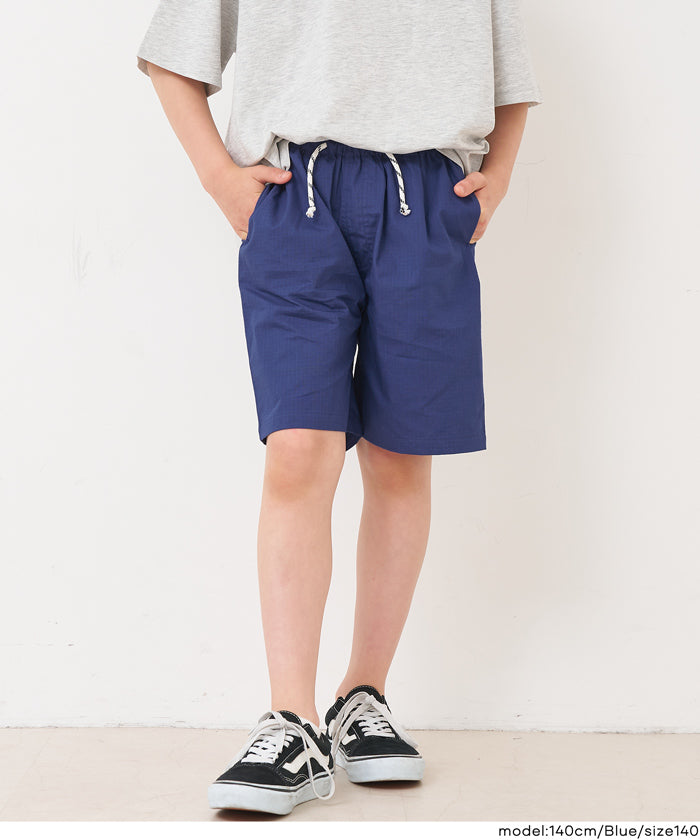 PORTIE 練習着 セット140cm（パンツ150cm） コットンリップストップコードショートパンツ キッズ メール便不可