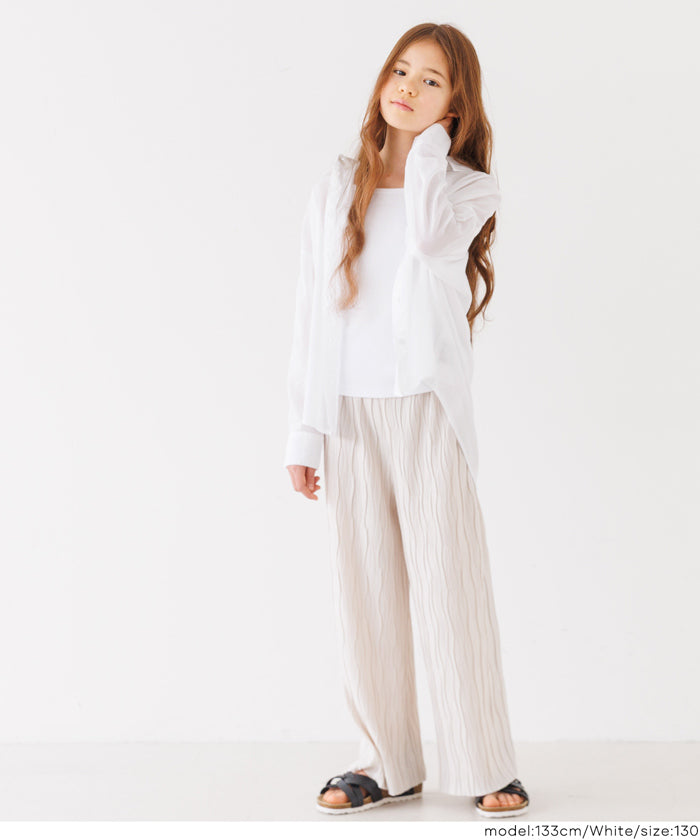LUCKY WEEK SALE☆ 親子お揃いガーゼシャツ キッズ メール便可 – coca