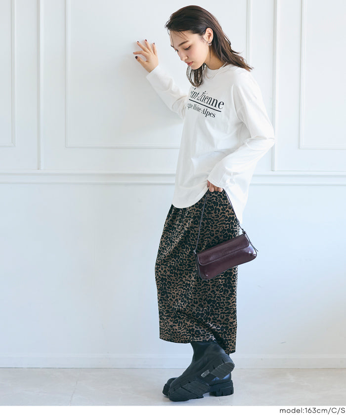 セール☆1290円→990円 ビッグロゴロングTシャツ レディース メール便
