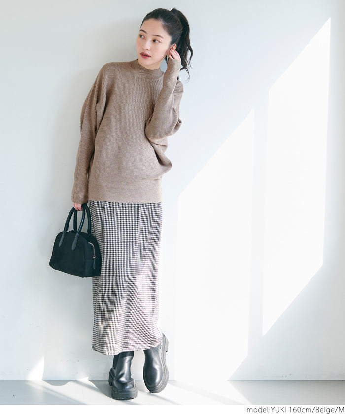 Dolman Bottleneck 針織蝙蝠袖 Petite Turtle 高領長袖 Cashmere Touch No Mail Delivery