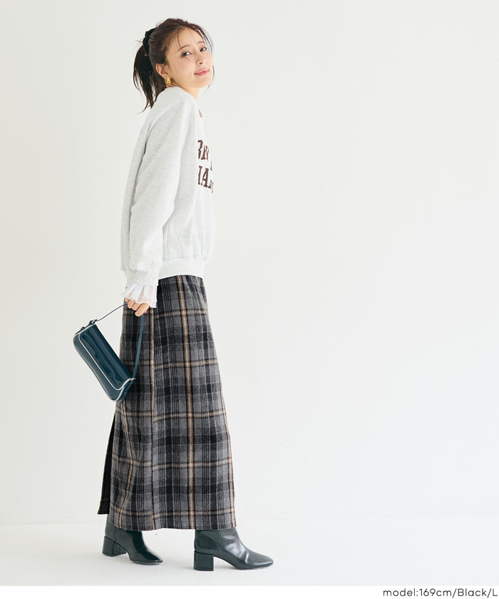 ホワイト Aラインスカート 後ろファスナー セール☆2690円→1690円 バックファスナーアイラインスカート