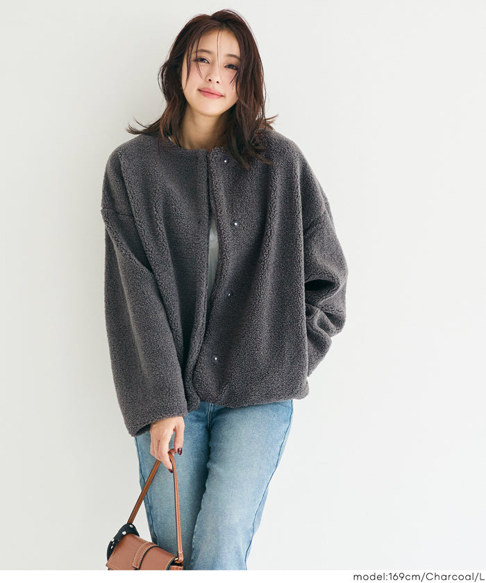 ウォッシャブル ボアブルゾン レディース メール便不可 – coca公式ストア