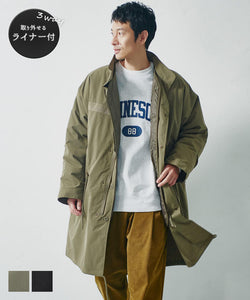 促銷 8,990 日元 → 5,990 日元 Mods 外套男式絎縫襯裡夾克外套超大號普通免費送貨不郵寄 22aw coca coca