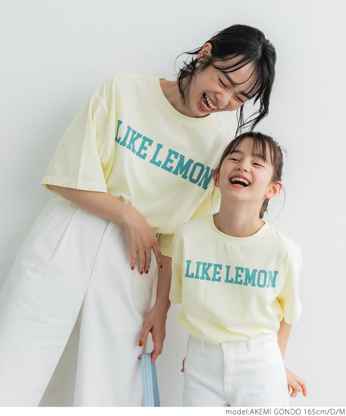 セール★1290円→990円 Tシャツ レディース COTTON from the US アメリカ カットソー ロゴ 文字 英字プリント アソートT クルーネック 半袖 ミドル丈 綿100％ メール便可 FB25