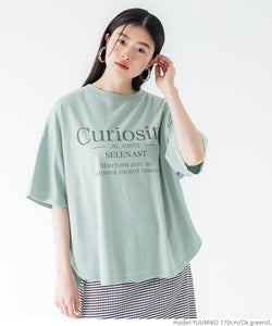 セール☆1290円→550円 Tシャツ レディース ロゴTシャツ COTTON from