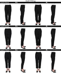 Tapered Pants Women's Cut Calze Tapered Stretch Pants Pocket Elastic Waist Elasticity Simple No Mail Delivery 23ss coca Coca
