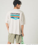 セール★1290円→990円 Tシャツ メンズ 半袖 ロゴ バックプリント カットソー クルーネック ビッグT 英字 ドロップショルダー カジュアル メール便可 23ss coca コカ▼