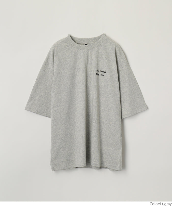 セール★1290円→990円 Tシャツ メンズ ロゴ ワンポイント コットン プルオーバー 半袖 伸縮性 クルーネック リブ ミディアム丈 メール便可 23ss coca コカ▼