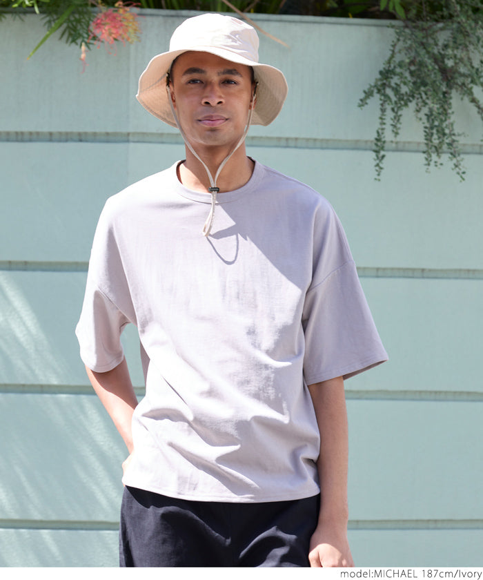 ハット メンズ バケットハット ポケッタブル 折りたたみ 撥水加工 無地