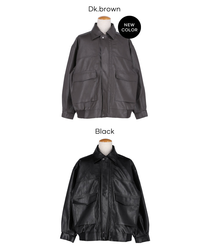 フェイクレザーA2フライトジャケット メンズ 送料無料/メール便