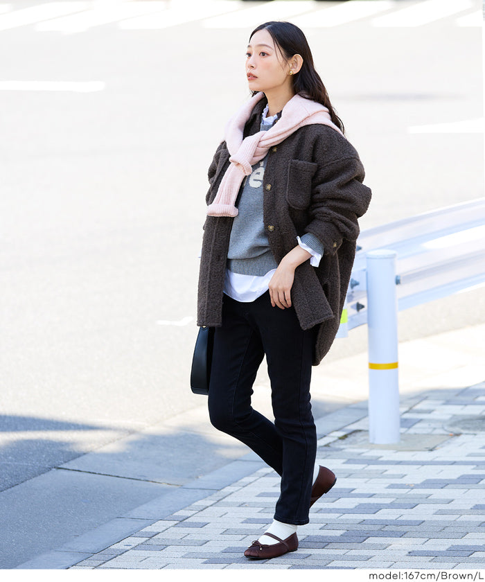 プードルボアジャケット レディース 送料無料/メール便不可 – coca公式