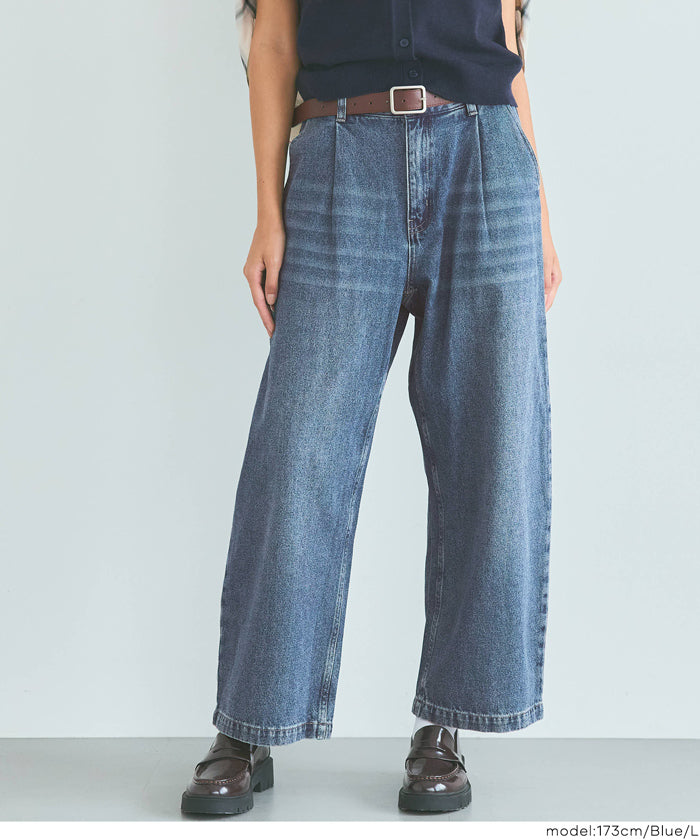 タックデニムパンツ レディース メール便不可 – coca公式ストア