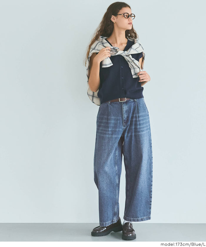 タックデニムパンツ レディース メール便不可 – coca公式ストア