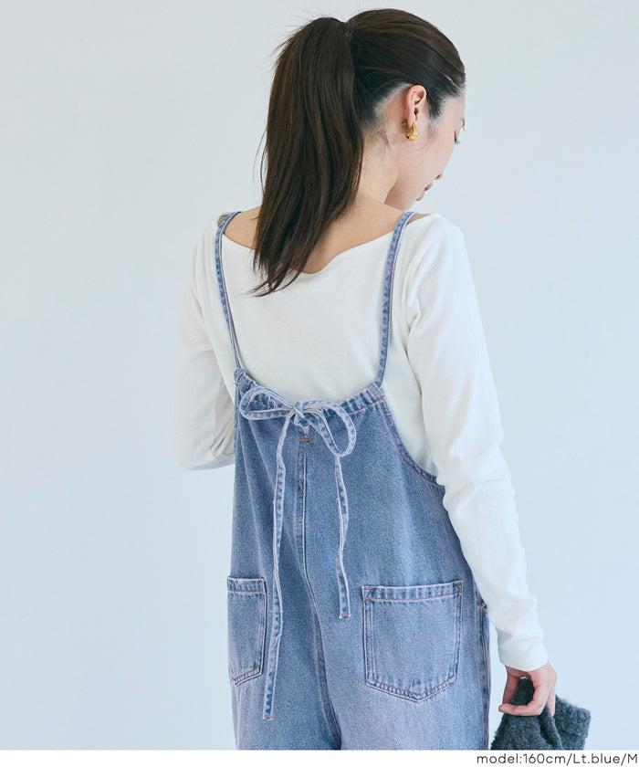 デニムサロペット レディース 送料無料/メール便不可 – coca公式ストア