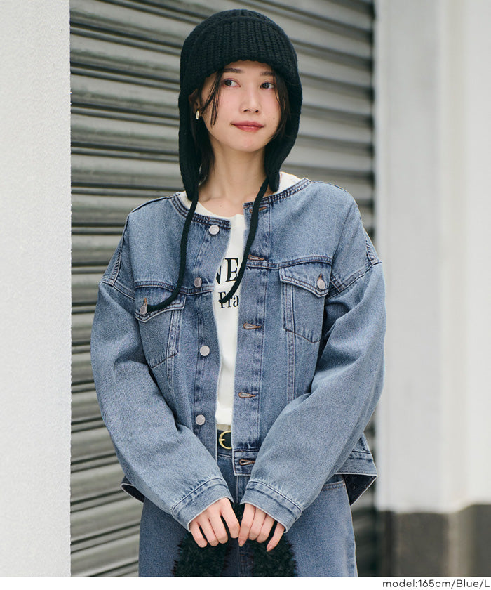 ショートデニムジャケット レディース メール便不可 – coca公式