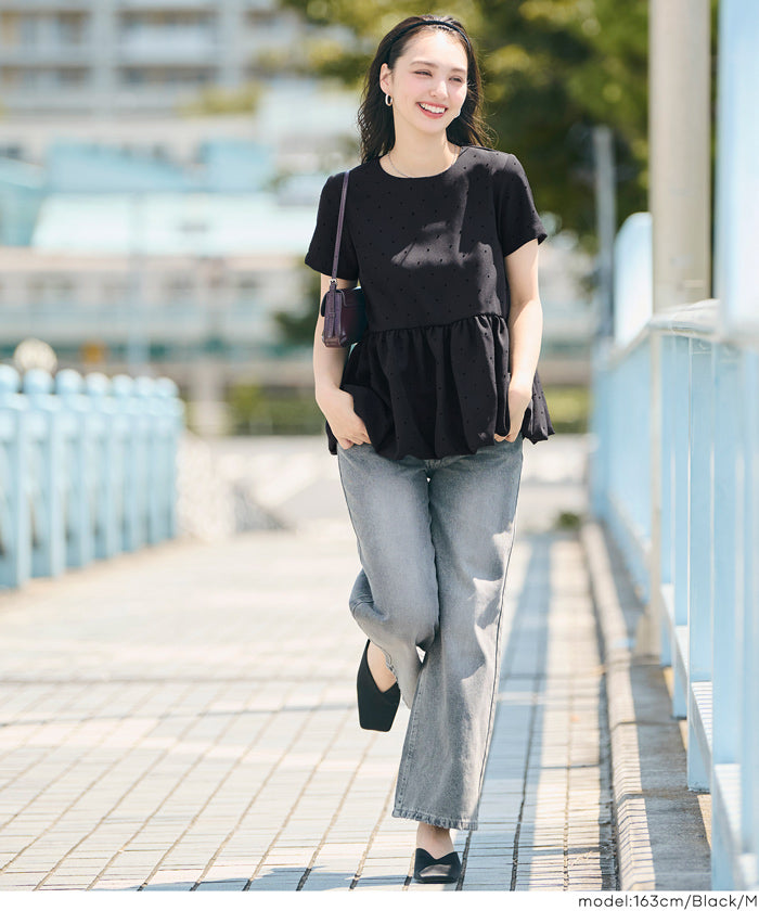 キーラ】KIIRA スモッキングブラウス バルーン袖 ターコイズ F 美品 S 
