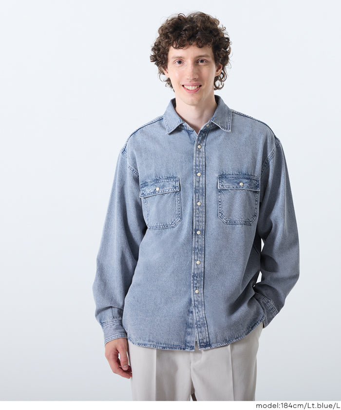 8.5ozデニムシャツ メンズ メール便不可 – coca公式ストア