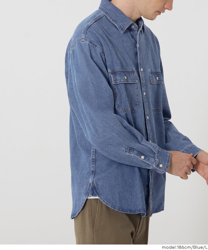 8.5ozデニムシャツ メンズ メール便不可 – coca公式ストア