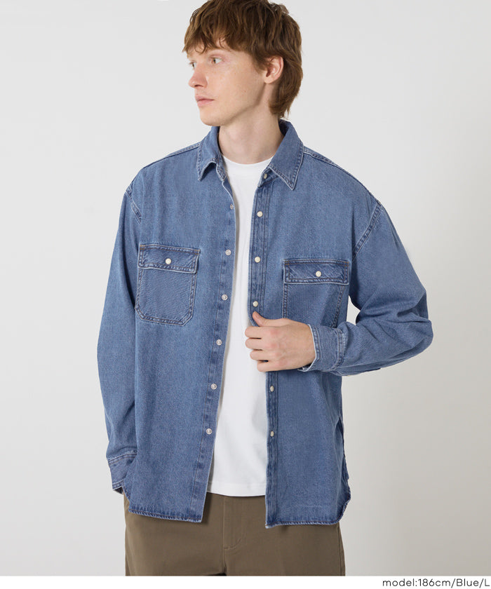 8.5ozデニムシャツ メンズ メール便不可 – coca公式ストア