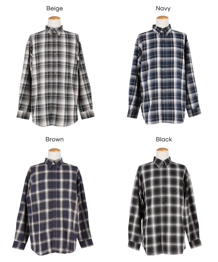 pero チェック柄長袖シャツ ホワイト/ネイビー pero チェック柄長袖シャツ ホワイト/ネイビー A.P.C. ネイビー