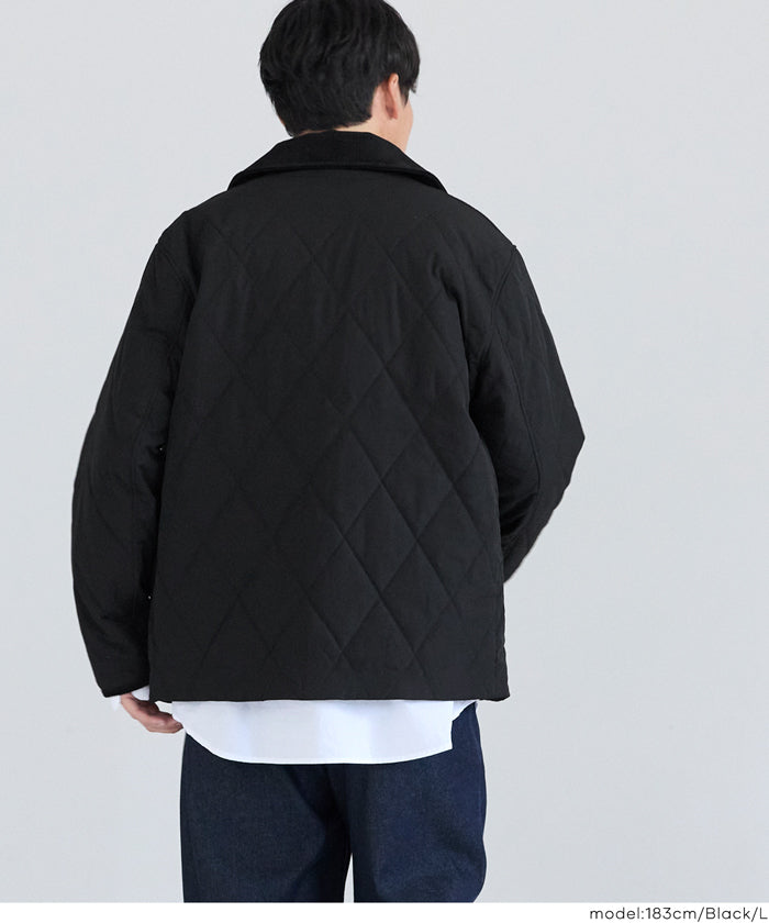 セール☆3990円→2990円 キルティング中綿ブルゾン ウォッシャブル