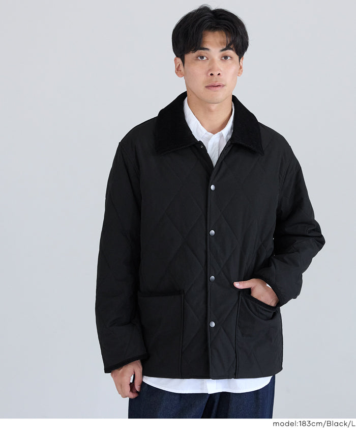 セール☆3990円→2990円 キルティング中綿ブルゾン ウォッシャブル
