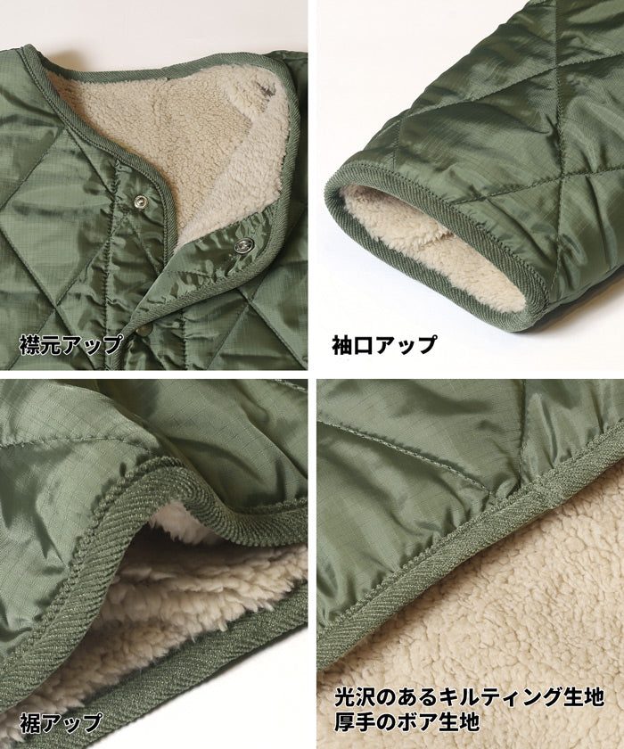 セール☆3990円→2990円 キルティングリバーシブルボアブルゾン
