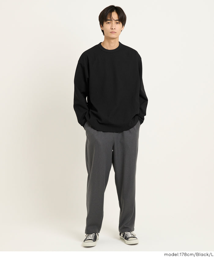 カタリストワッフルホワイト長袖カットソー サイズ2 名古屋限定 ワッフルロングスリーブTシャツ【綿100%】 (7742719-01