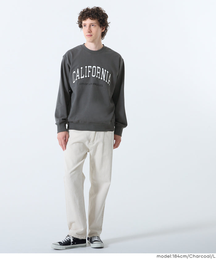 CVC裏毛ワッペンロゴトレーナー メンズ レディース メール便不可