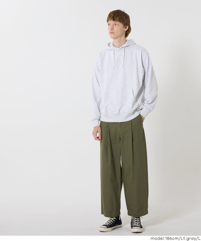 セール☆2490円→1490円 CVC裏毛プルパーカー メンズ メール便不可