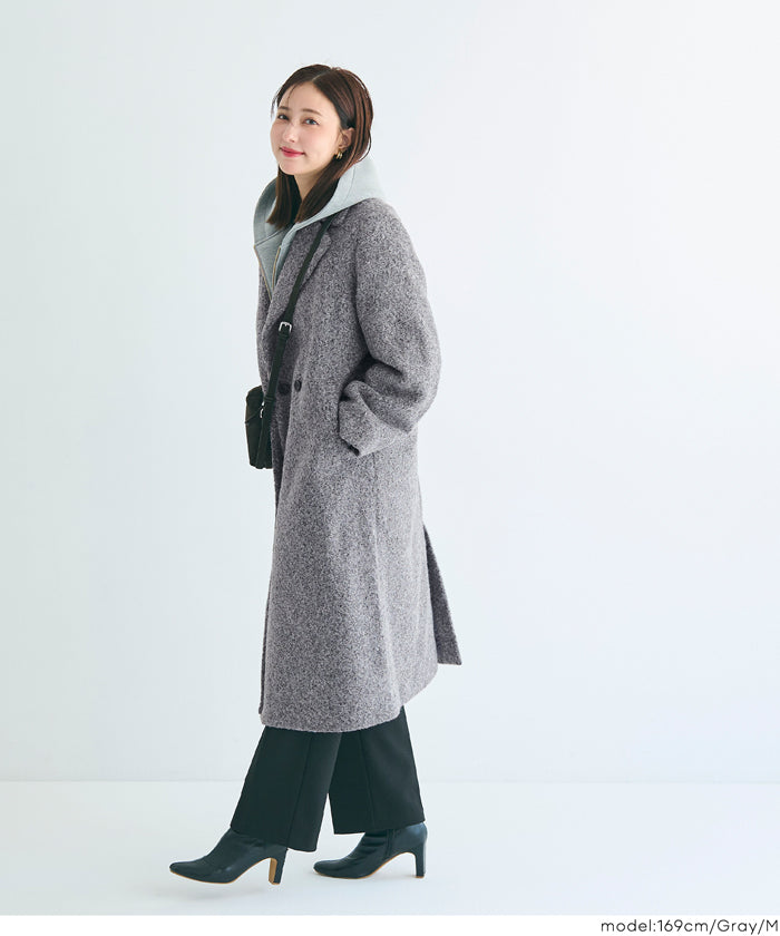 美品 KARRY キャリー ロングボアコート レディース 未使用 KARRY キャリー long boa coat - メルカリ