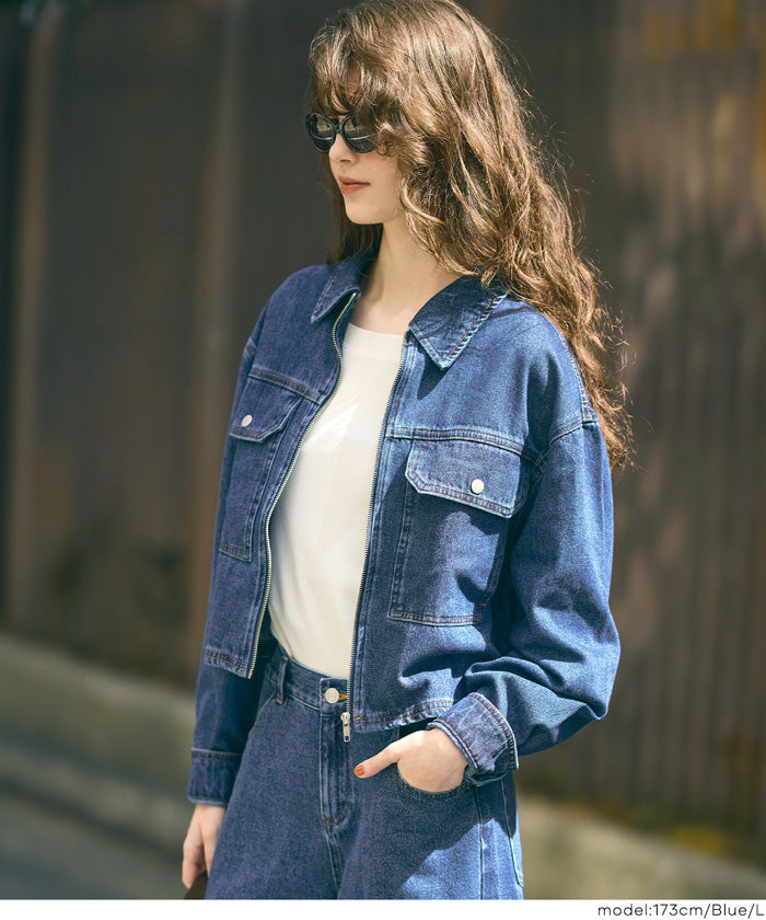   Jeans デニムジャケット M TYPE 50'S DENIM JACKET(BLUE) – Shinzone