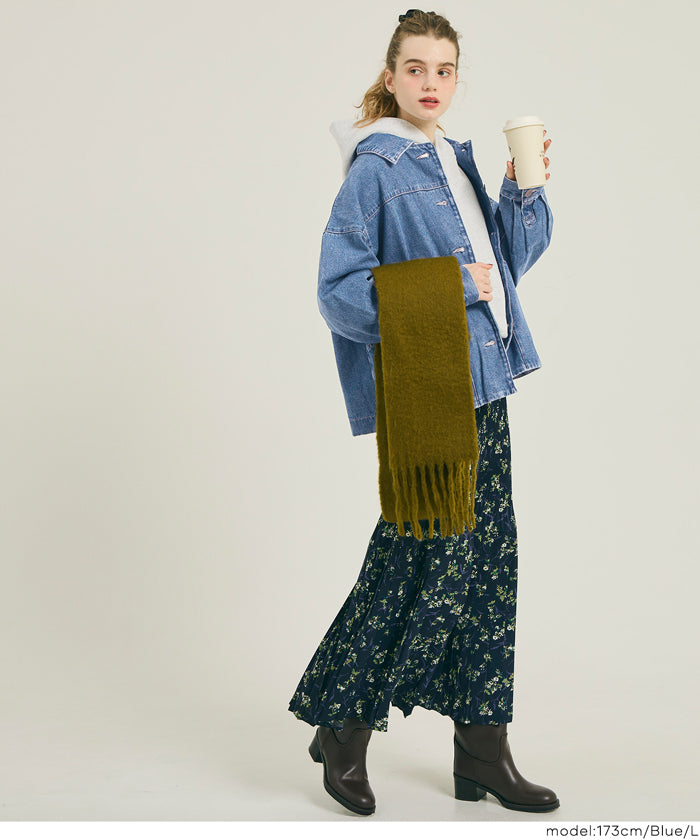 セール☆3990円→1990円 オーバーサイズデニムジャケット レディース