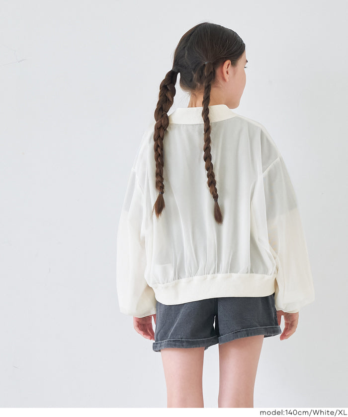 mal.シアーブルゾン レレレさんMaL.シアーブルゾンホワイト 新品未使用 シニカル