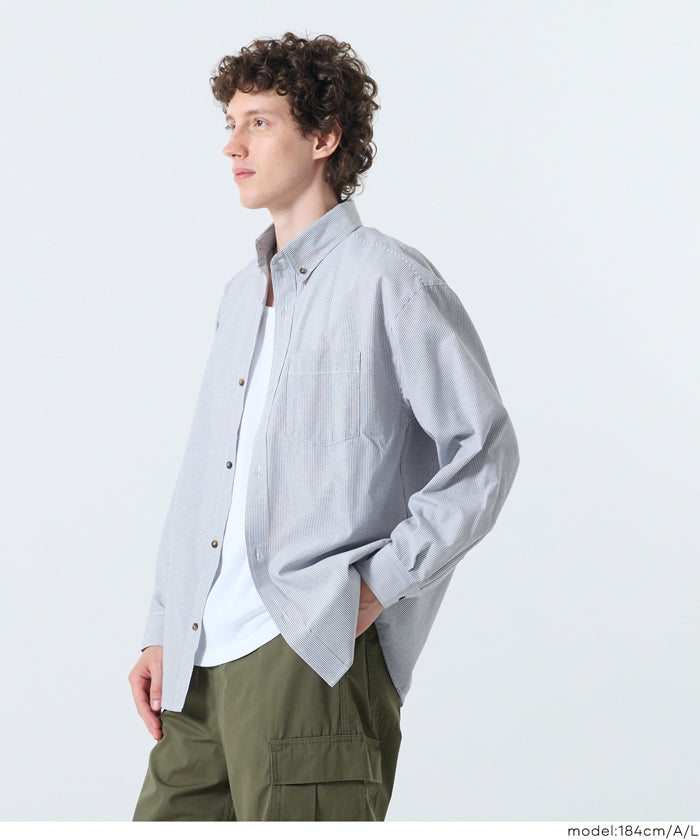 オックス釦ダウン長袖シャツ メンズ メール便不可 – coca公式ストア