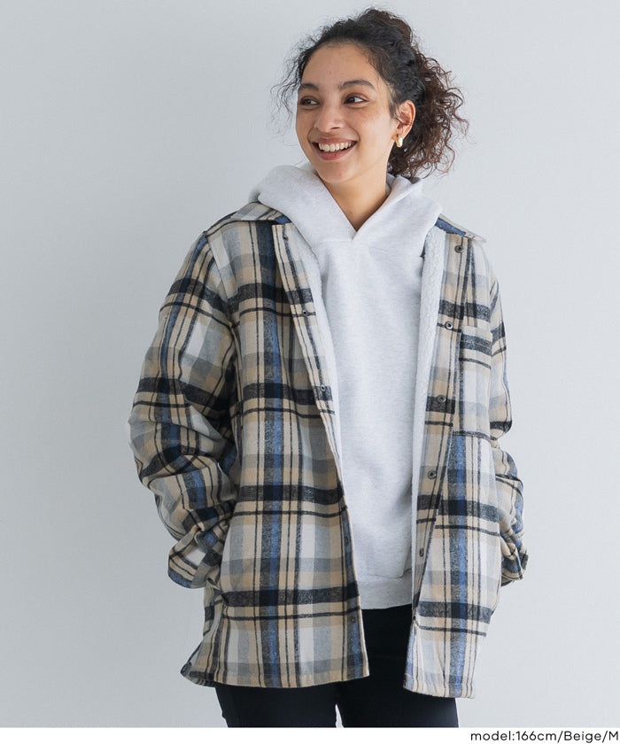 カミエル フォートヘンス チェックブルゾン CAMIEL FORTGENS / カミエル・フォートヘンス】BODY WARMER PADDED