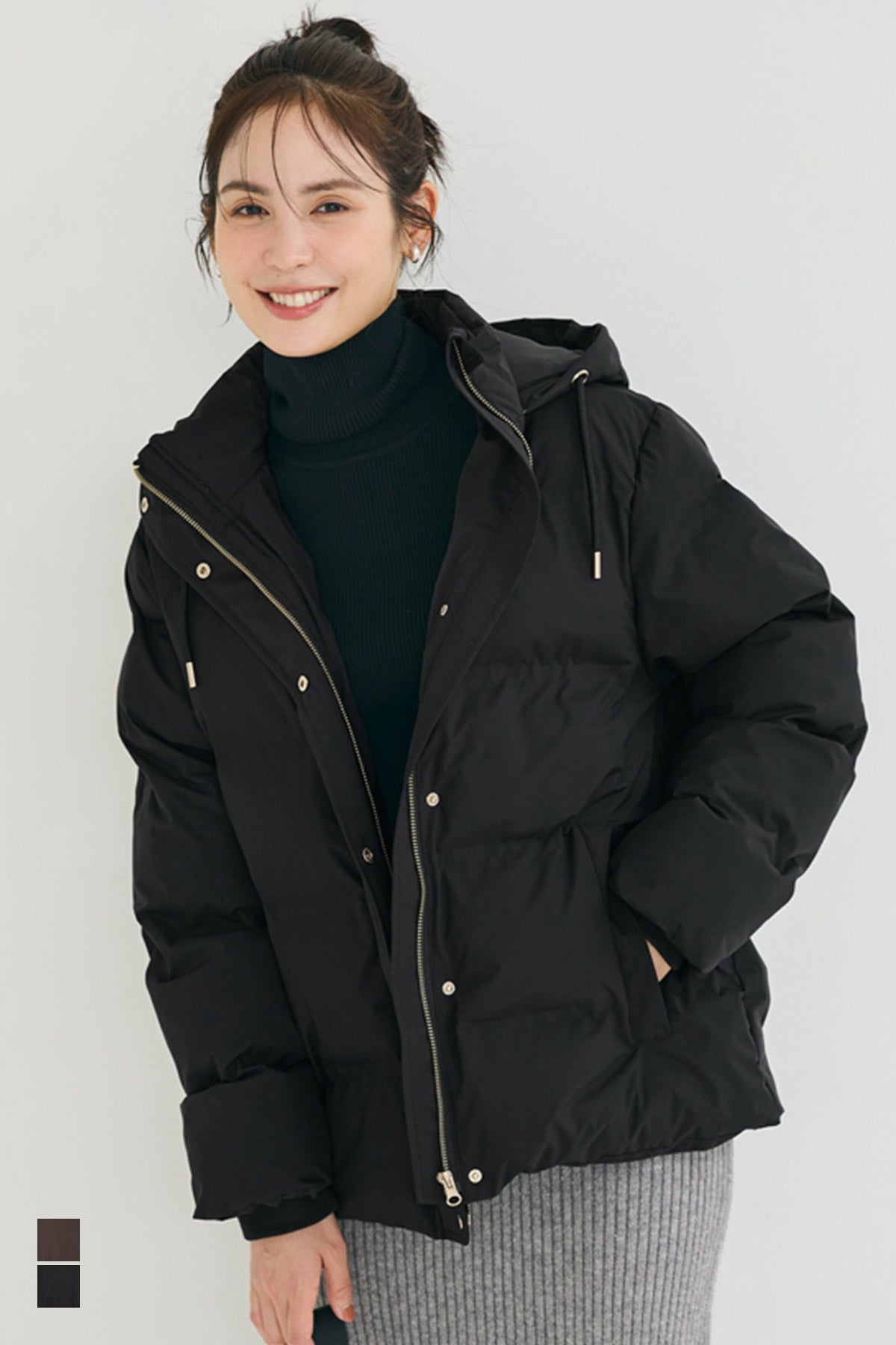 セール☆5990円→3990円 シームレス中綿ブルゾン レディース 送料無料