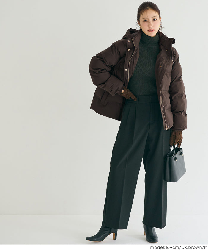 セール☆5990円→3990円 シームレス中綿ブルゾン レディース 送料無料