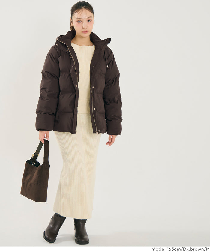 セール☆5990円→3990円 シームレス中綿ブルゾン レディース 送料無料
