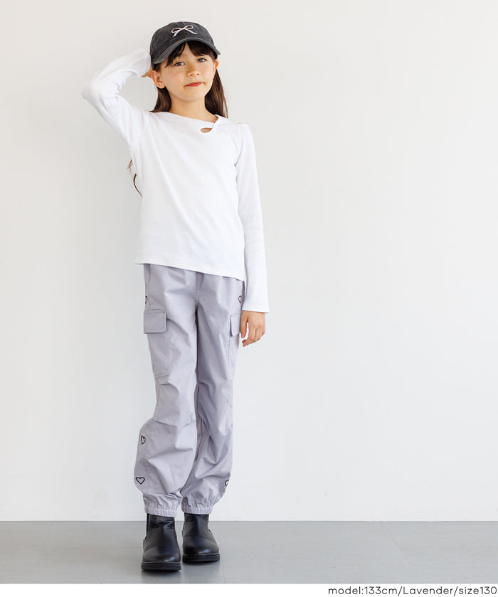 ハート刺繍ジョガーパンツ キッズ メール便不可 – coca公式ストア