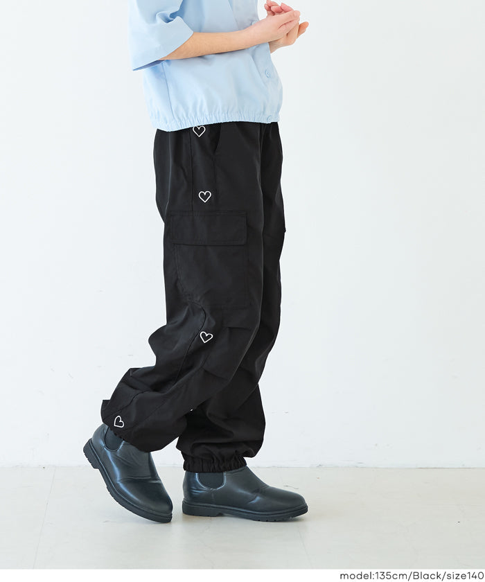 ハート刺繍ジョガーパンツ キッズ メール便不可 – coca公式ストア