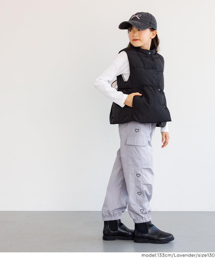 ハート刺繍ジョガーパンツ キッズ メール便不可 – coca公式ストア