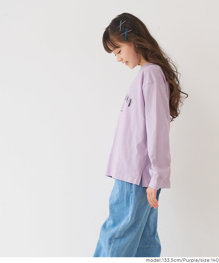 イラストプリントロングTシャツ キッズ メール便可 – coca公式ストア