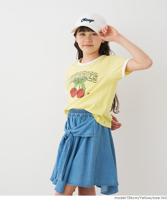 さくらんぼリンガーTシャツ キッズ メール便不可 – coca公式ストア