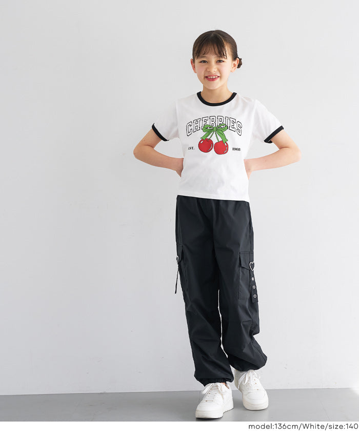 さくらんぼリンガーTシャツ キッズ メール便不可 – coca公式ストア