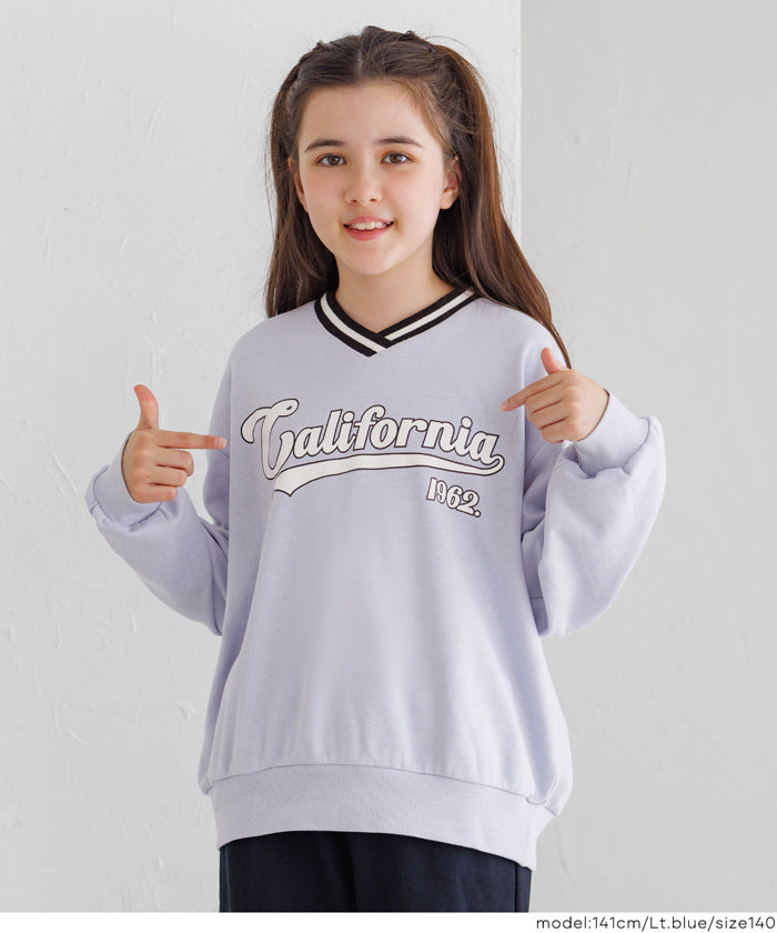 セール☆1690円→1290円 ワッペンスウェットトップス キッズ メール便