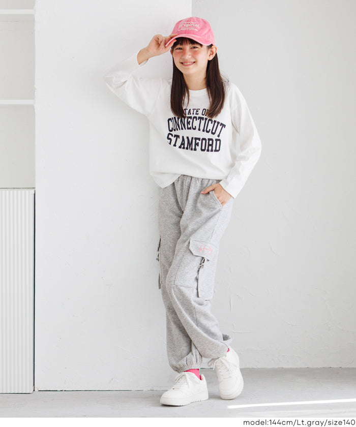 刺繍スウェットカーゴパンツ キッズ メール便不可 – coca公式ストア