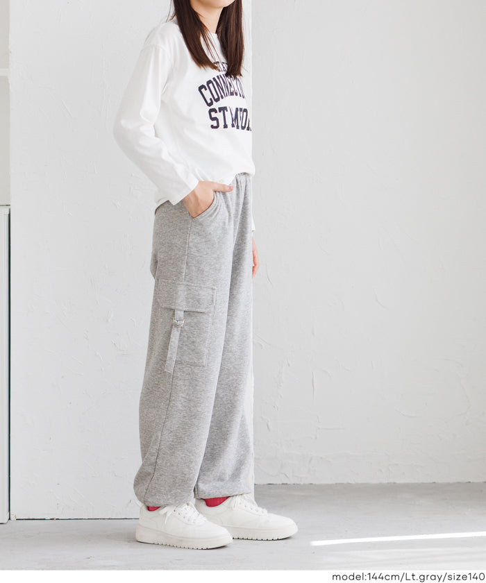 刺繍スウェットカーゴパンツ キッズ メール便不可 – coca公式ストア