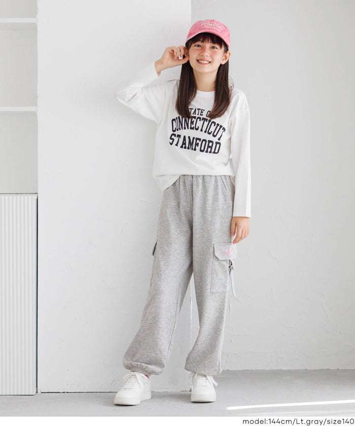 刺繍スウェットカーゴパンツ キッズ メール便不可 – coca公式ストア